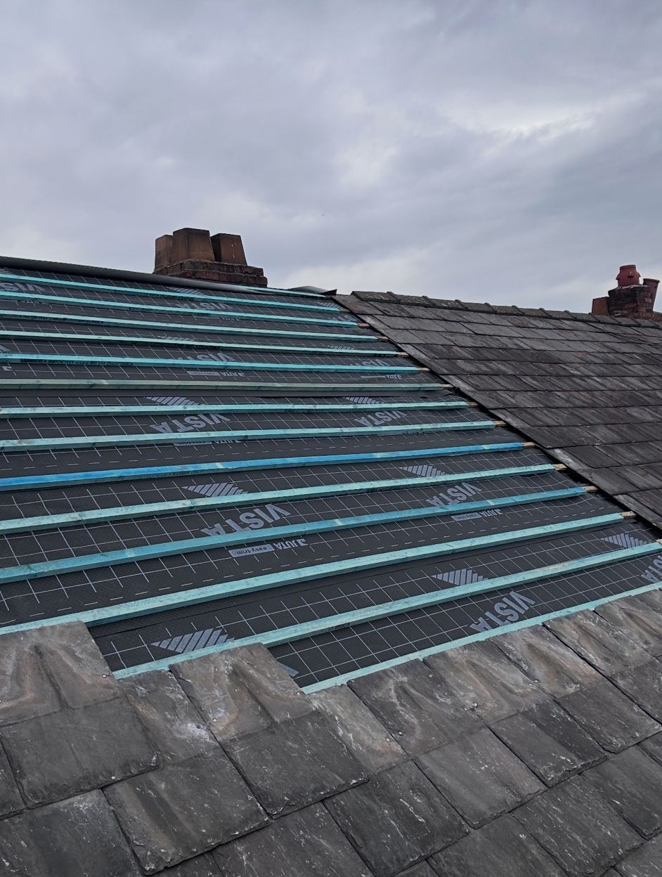 Chimney rebuild work