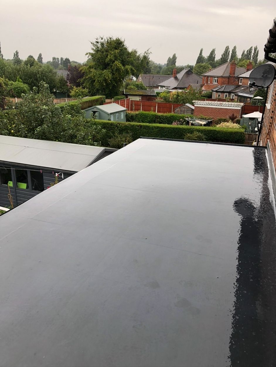 Roofing repair work